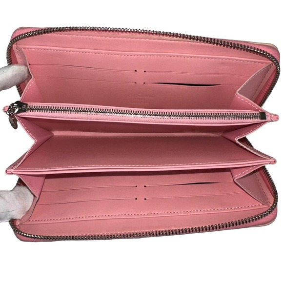 Louis Vuitton Monogram Vernis Sugar Poppy Zippy Wallet - Picture 6 of 9